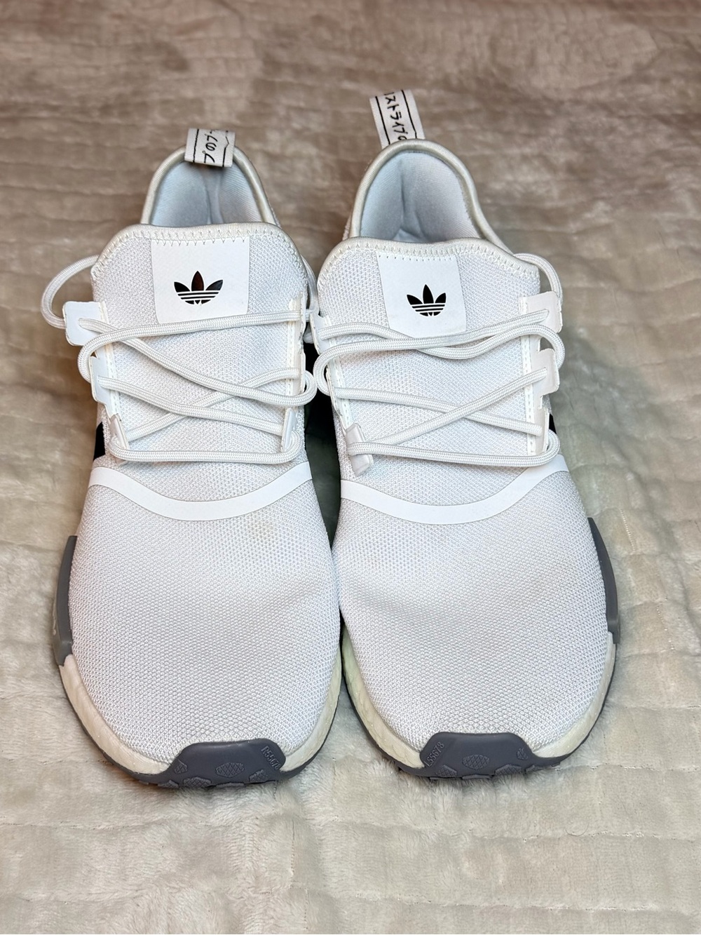 Adidas NMD_R1 Primeblue GZ9261 Cloud White Boost Sneakers Men’s 11 Athletic - Picture 5 of 14